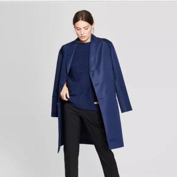 Long Sleeve Trench Coat - 74-460 - Picture 1 of 7